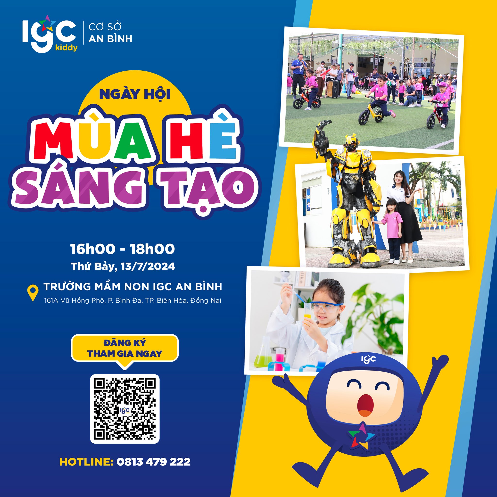 KHÁM PHÁ "NGÀY HỘI MÙA HÈ SÁNG TẠO" TẠI TRƯỜNG MẦM NON IGC AN BÌNH!