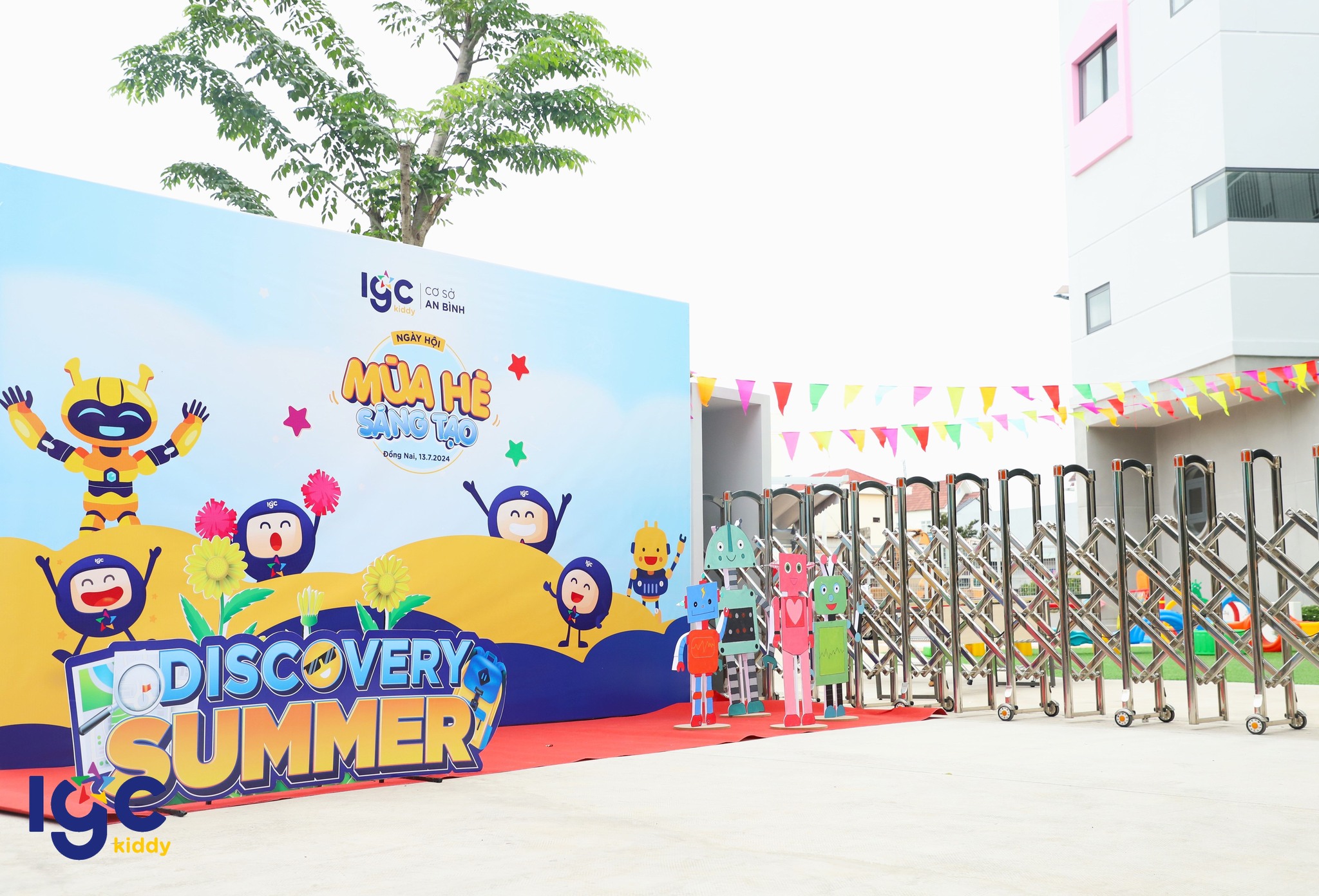 NGÀY HỘI MÙA HÈ SÁNG TẠO ĐÃ SẴN SÀNG CHÀO ĐÓN CÁC BẠN NHỎ ĐẾN CHECK-IN VÀO LÚC 16H00 HÔM NAY!