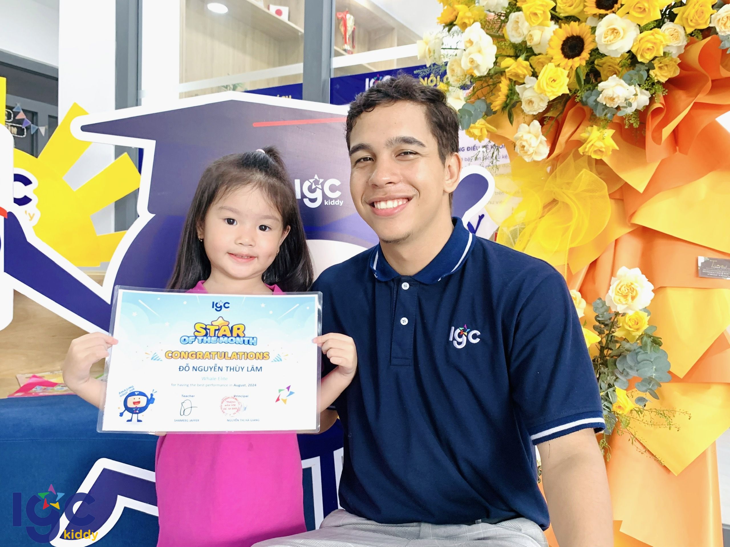 [IGC KIDDY CƠ SỞ AN BÌNH] STAR OF THE MONTH – NGÔI SAO CỦA THÁNG