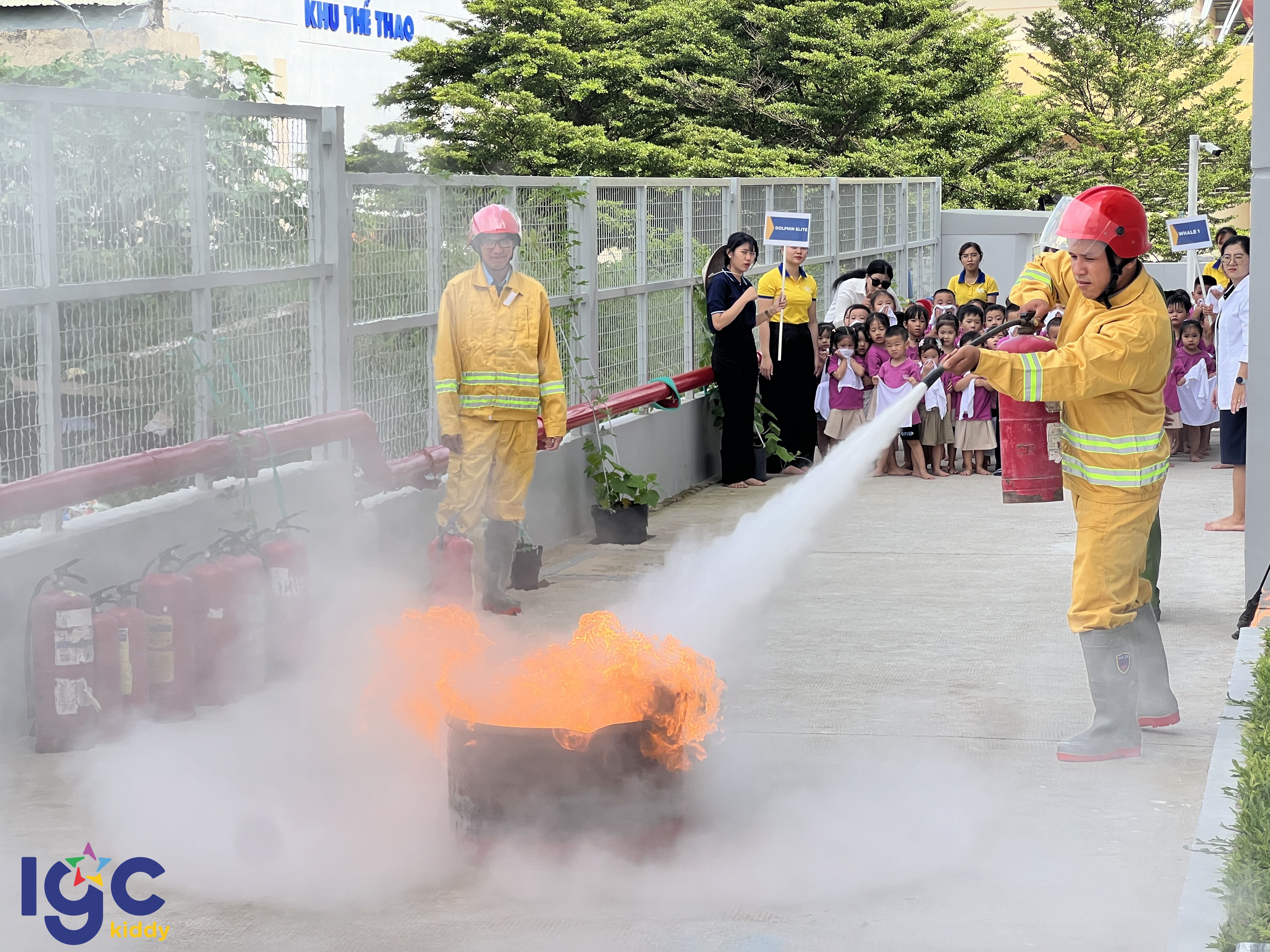 [IGC KIDDY CƠ SỞ AN BÌNH] - TẬP HUẤN PHÒNG CHÁY CHỮA CHÁY