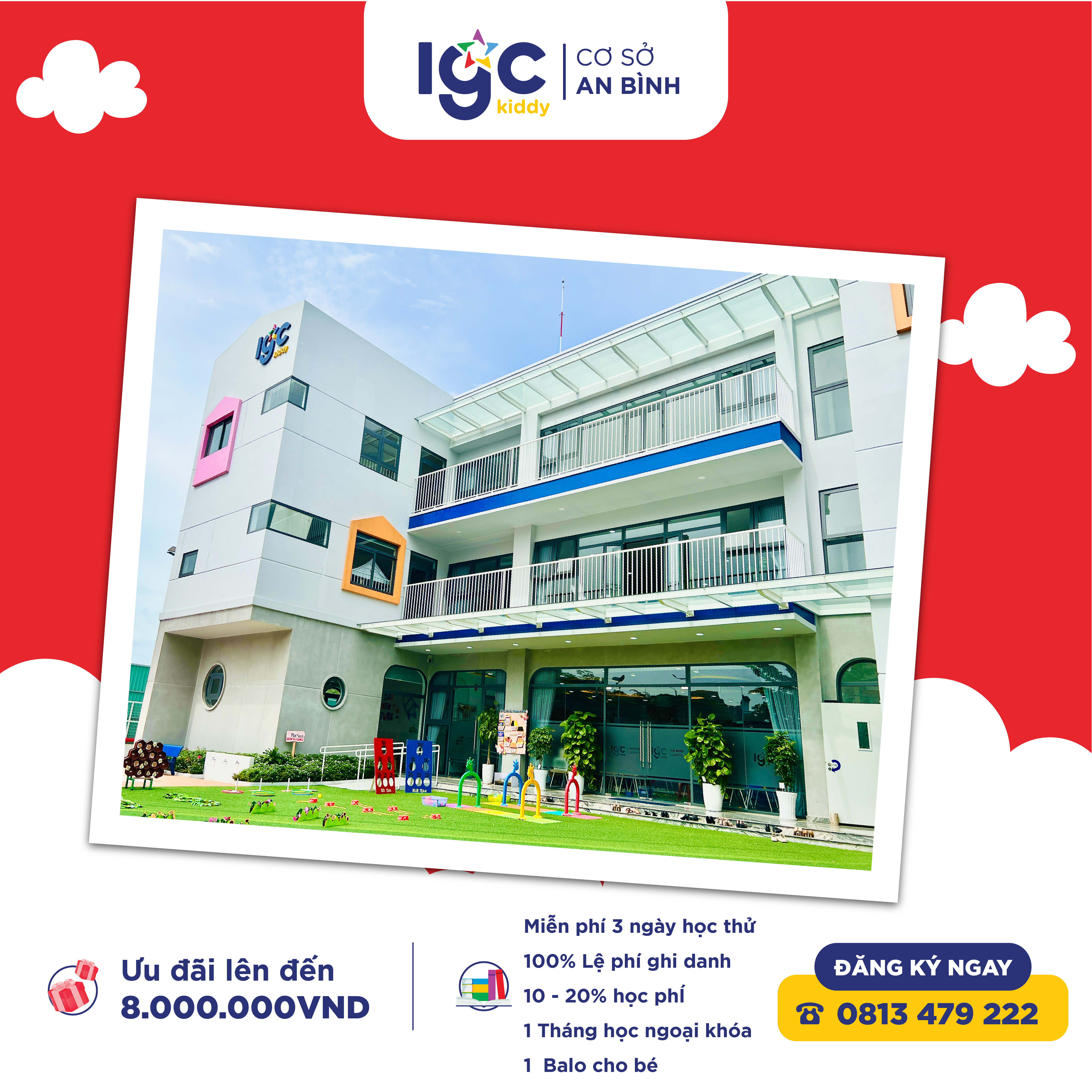 🌟 IGC Kiddy An Bình - Nơi con được phát triển toàn diện & hạnh phúc! 🌟