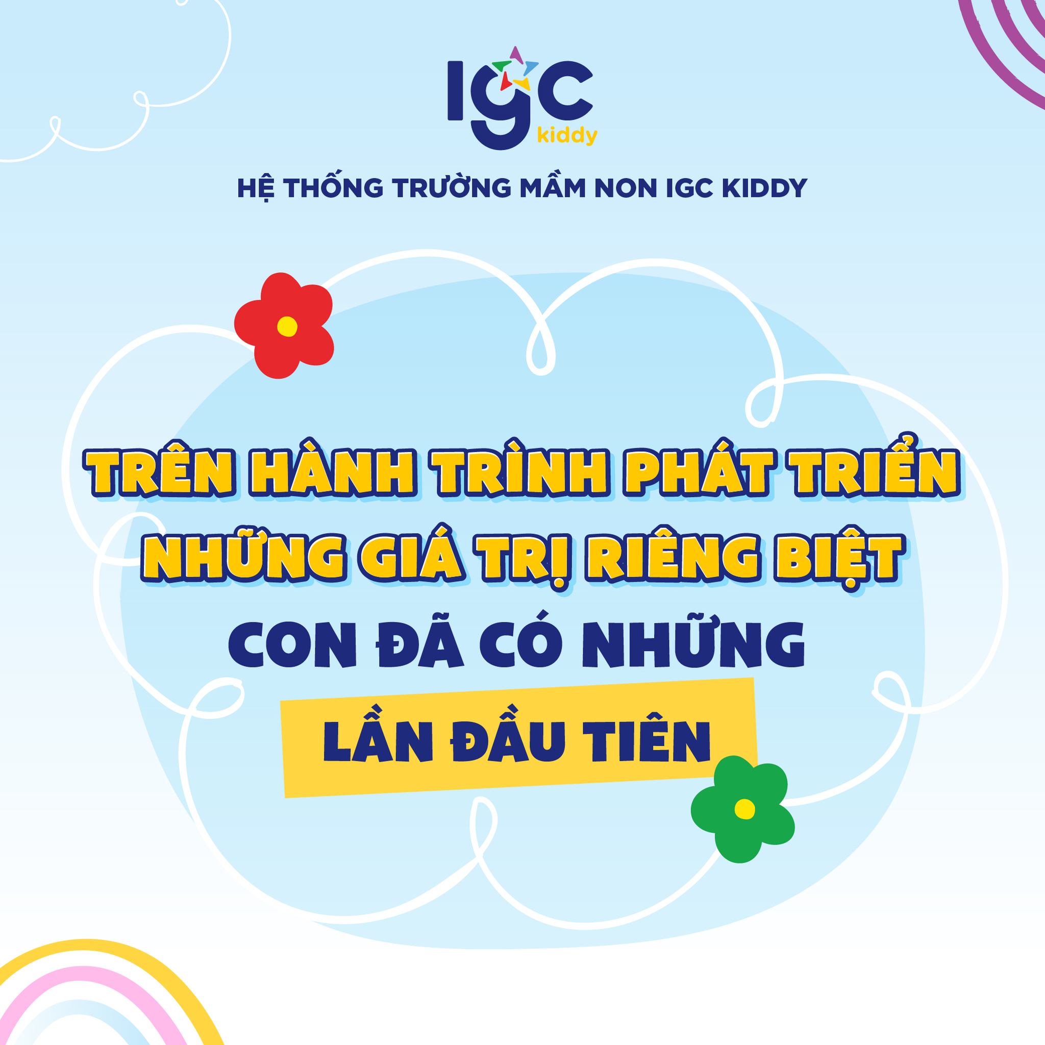 TRÊN HÀNH TRÌNH PHÁT TRIỂN NHỮNG GIÁ TRỊ RIÊNG BIỆT CON ĐÃ CÓ NHỮNG LẦN ĐẦU TIÊN NHƯ THẾ...