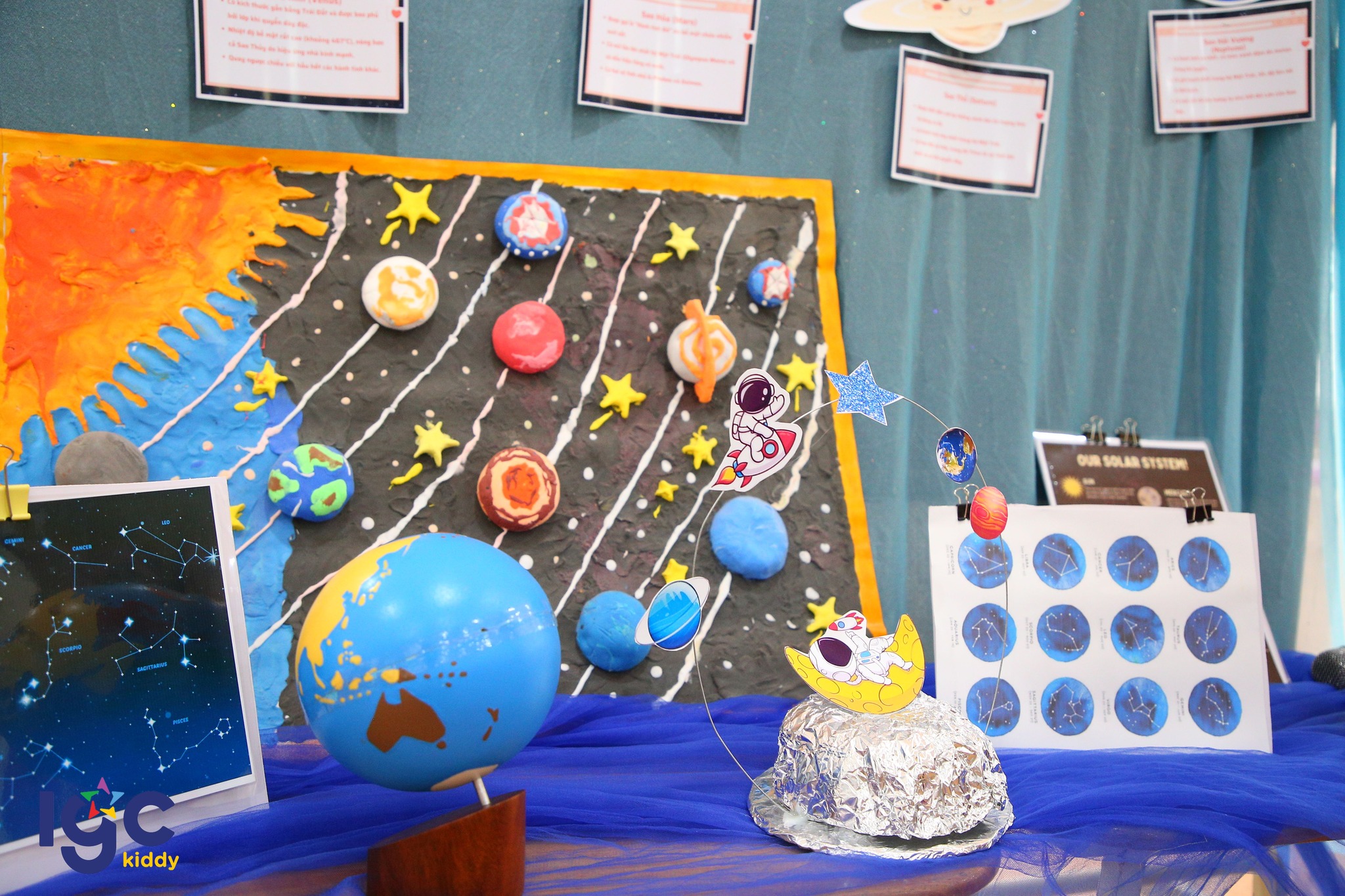 KHÁM PHÁ VŨ TRỤ — NGÔI SAO VÀ CÁC HÀNH TINH CÙNG CÁC BẠN NHỎ IGC KIDDY