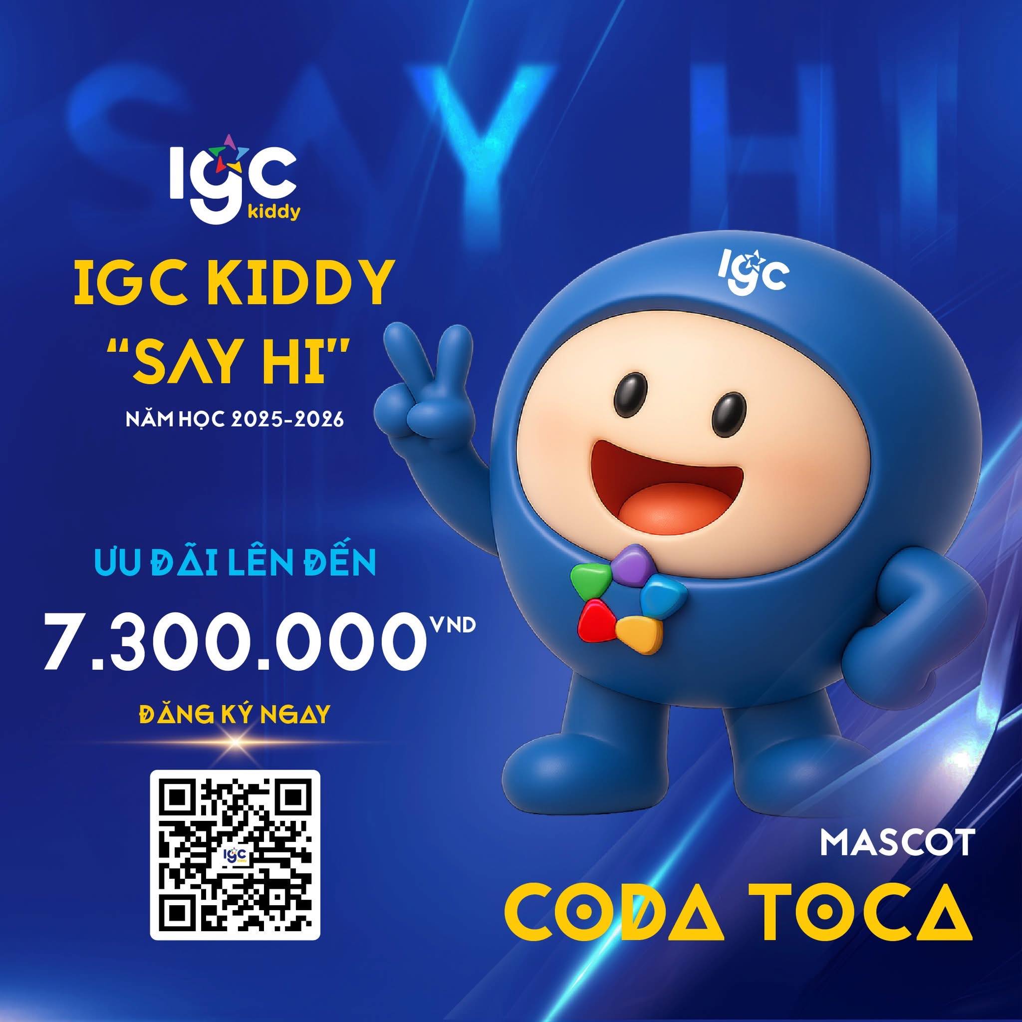 ✨ IGC KIDDY SAY HI – NĂM HỌC MỚI 2025-2026 ✨