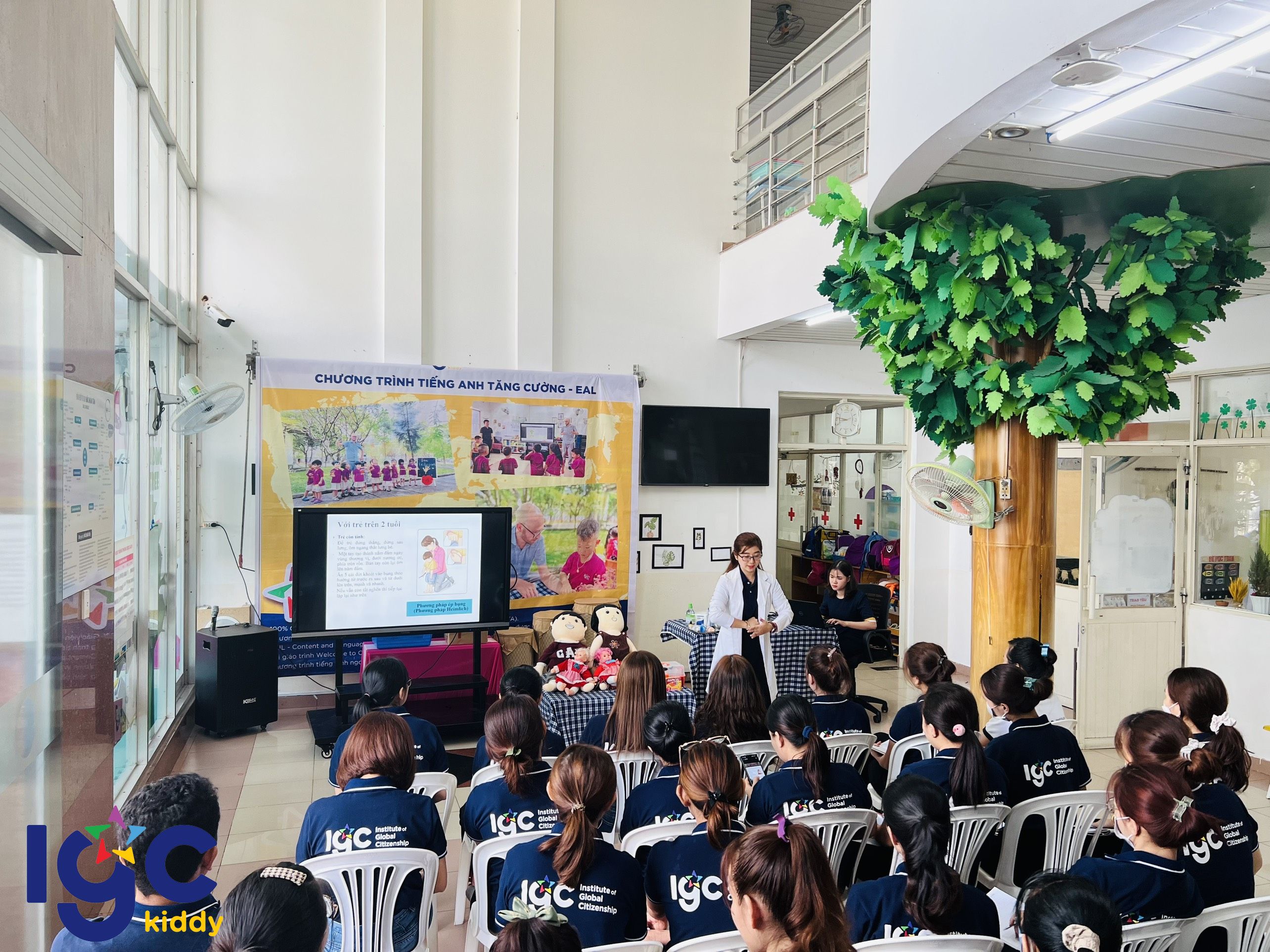 TẬP HUẤN KỸ NĂNG SƠ CẤP CỨU CHO TRẺ TẠI TRƯỜNG MẦM NON