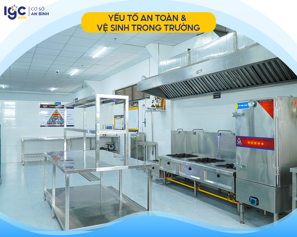 Yếu tố an toàn và vệ sinh trong trường