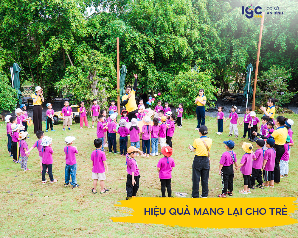 hiệu quả mang lại cho trẻ